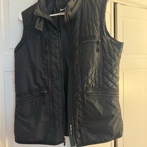 Nike Black Quilted Style Vest
